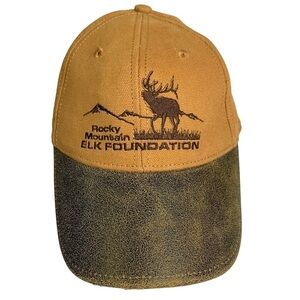 Rocky Mountain Elk Foundation Cap Unworn New W/O Tags One Size Fits Most SALE